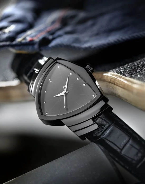 Hamilton Hamilton Ventura H24401731  — детали корпуса и кожаный